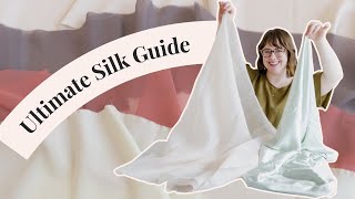 How to Sew With Silk  Fabric Guide [upl. by Atte]