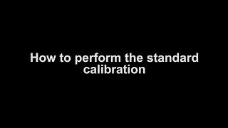 EN  Sicam How to perform the standard calibration [upl. by Picco]