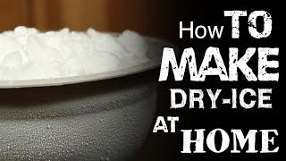 How To Make Dry Ice At Home [upl. by Adore]