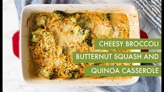 Cheesy Broccoli Butternut Squash and Quinoa Casserole  Inspiralized [upl. by Sarson]