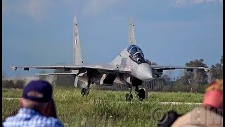 India Sukhoi Su30MKI Flanker at Exercise INIOCHOS23 Fighter Jet [upl. by Engelhart39]