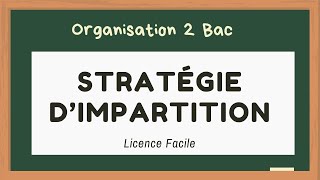 Organisation des Entreprises 2 Bac Stratégie dimpartition Darija [upl. by Hgiellek780]