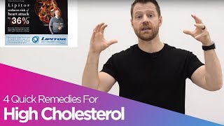 4 Quick Remedies For Supporting High Cholesterol [upl. by Harmaning402]