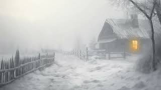 Intense Blizzard amp Wind Sounds for Sleeping  Heavy Winter Storm  Howling Wind amp Blowing Snow [upl. by Nire788]