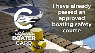 HOW TO APPLY Youve Passed an Approved Boating Safety Course [upl. by Rolyab]