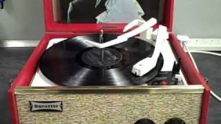 1959 Dansette Tempo  Happy Heart  Bobby Crush  1972  33 rpm [upl. by Ancilin484]