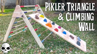 How to make a DIY Pikler Triangle [upl. by Browne704]