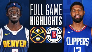 Denver Nuggets vs Los Angeles Clippers Full Game Highlights  Oct 17  2023 NBA Preseason [upl. by Aiynot]