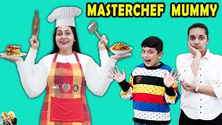 MASTERCHEF MUMMY  24 Hours Roti Challenge  Healthy Eating  Aayu and Pihu Show [upl. by Ferro126]