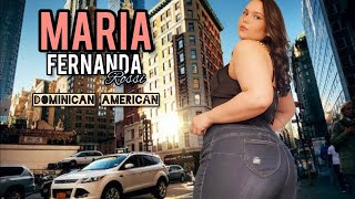 Maria Fernanda Rossi  A DominicanAmerican Curvy Model  Plus Size Fashion  Content Creator Wiki [upl. by Harrat976]