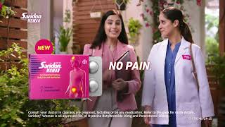 Saridon Woman  No Pain Period  Hindi  20 Secs [upl. by Lavelle675]