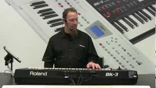 Roland BK3 NAMM 2013 Booth Demo [upl. by Ative]