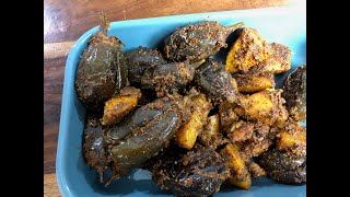 Bharwa Baingan Recipe  भरवा बैंगन  Stuffed brinjal by Pratskitchen [upl. by Newton99]