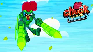 Chuck Chicken Power Up Special Edition all episodes 2211 Cartoon Show [upl. by Naj989]