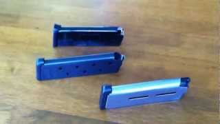 Wilson Combat Vs Chip McCormick Vs Act 1911 Mags [upl. by Lolanthe]