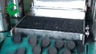 Shisha Charcoal Briquetting Machine Charcoal Briquette Press Charcoal Powder Briquette Machine [upl. by Mirielle]