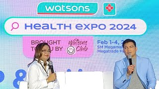 Gabby Concepcion Bumisita sa 2nd Day ng Watsons Health Expo 2024 [upl. by Farris331]