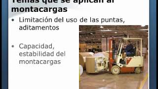 Forklift Training Video Spanish [upl. by Akcirderf507]