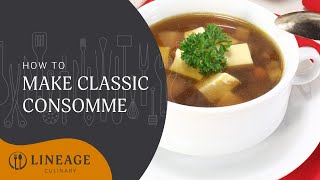 Consomme youtube video [upl. by Clarey]