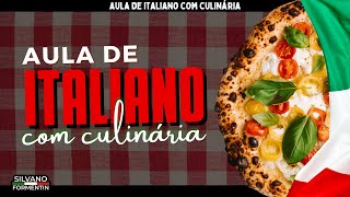 Aula de Italiano com culinária romana [upl. by Ewen]