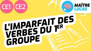 Imparfait des verbes du 1er groupe en er CE1  CE2  Cycle 2  Français  Grammaire  Conjugaison [upl. by Nina418]