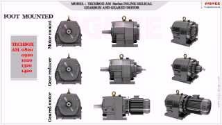 AGNEE Inline Helical Gear Motors and Gear Boxes [upl. by Yert996]