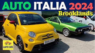 Auto Italia Italian Car Day Brooklands May 2024 [upl. by Haskell376]