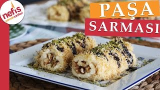 Muhallebili Paşa Sarması Tarifi  Kadayıf Sarması  Nefis Yemek Tarifleri [upl. by Anecusa]