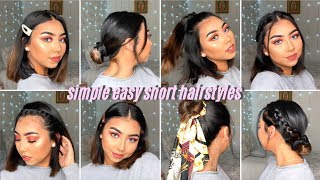 10 EASY BACK TO SCHOOL HAIRSTYLES ❤️ [upl. by Melania]