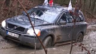 Volvo XC90 offroad Volvo XC90 in mud Volvo AWD test DDrive [upl. by Eillom824]