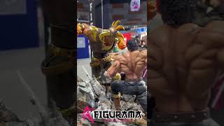 Kenshiro vs Raoh  Worldwide preview at Comfest Dubai anime hokuto fistofthenorthstar [upl. by Ardnossac]