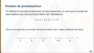 Permutations dobjets distincts [upl. by Daughtry599]