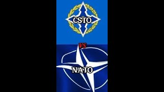 CSTO vs NATO nato alliance shorts csto ww3 traveling policy contries [upl. by Gotthelf]