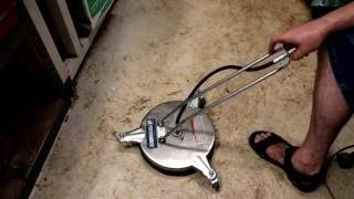 Review of Powerhorse Surface Cleaner 49433 from Northern Tool [upl. by Ennybor]