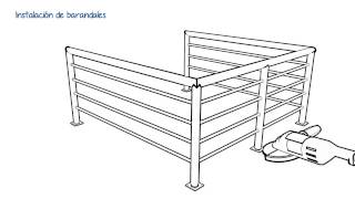 Como elaborar barandales [upl. by Nnasor]