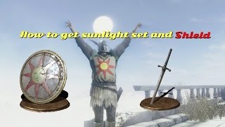 DARK SOULS III How To Get Sunlight Set and Shield [upl. by Chris220]