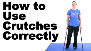 How to Use Crutches Correctly  Ask Doctor Jo [upl. by Najar]