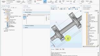 COMSOL CAE 5 1 Eigenfrequency Analysis Nature Vibration [upl. by Nortal188]