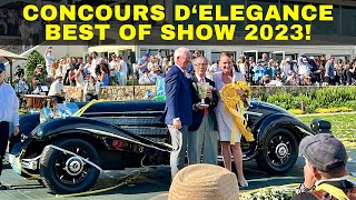 2023 Pebble Beach Concours dElegance  Best of Show Celebrating Automotive Excellence for 72 Years [upl. by Beryle]