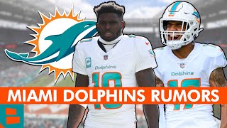 Miami Dolphins Rumors On Signing An Offensive Lineman  Tyreek Hill amp Jaylen Waddle Injury News [upl. by Suiramad]