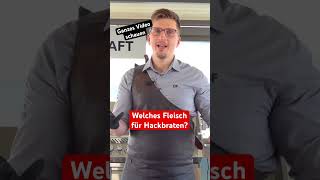 🧐 Welches Fleisch für Hackbraten shortsmitmarietta metzger kochen [upl. by Yeslek806]