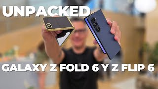 NUEVOS GALAXY Z FOLD 6 Y GALAXY Z FLIP 6 DESDE PARÍS [upl. by Drews]