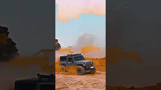 mahindra thar4x4 black king 👑new youtubeshorts please sabscribe [upl. by Enwahs]