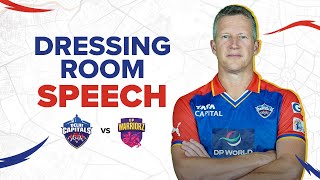 Delhi Capitals Dressing Room Speech I DC v UPW  WPL 2024 [upl. by Ynohtnanhoj]