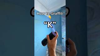 How to easy graffiti letter “K”👈graffitialphabet [upl. by Ausoj562]