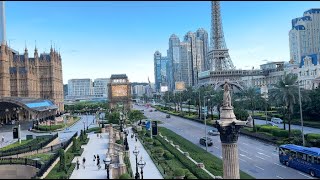 Cotai Strip Macau 2024 4K China’s Las Vegas [upl. by Kcirdnekal]