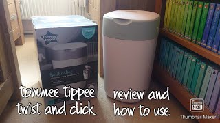 tommee tippee twist and click  review  how to use [upl. by Hpseoj]