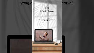 Bagian 7  Kajian singkat Ustadz Adi hidayat [upl. by Rigdon]