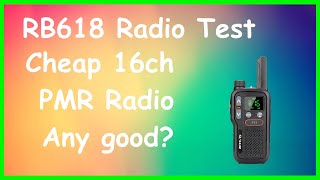 RB618 Radio  Test [upl. by Nosille]