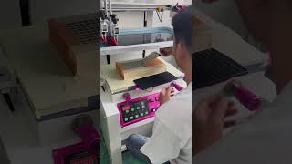 Chip screen printing machine IC memory module screen printing machine丝印机，移印机，丝网印刷机厂家直销 [upl. by Gorrian]